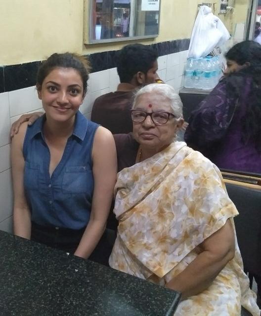 Celebrity visit to Vinayaka Mylari restaurant